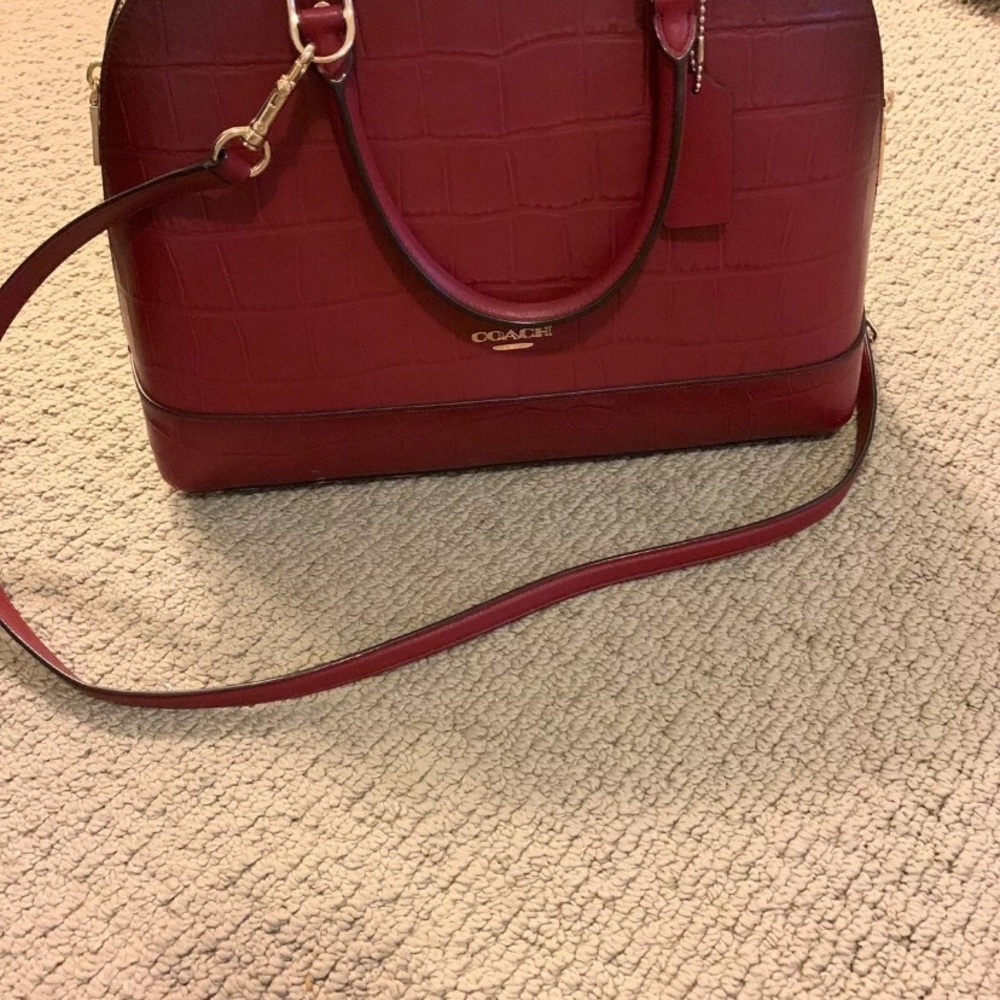 Red Coach Purse